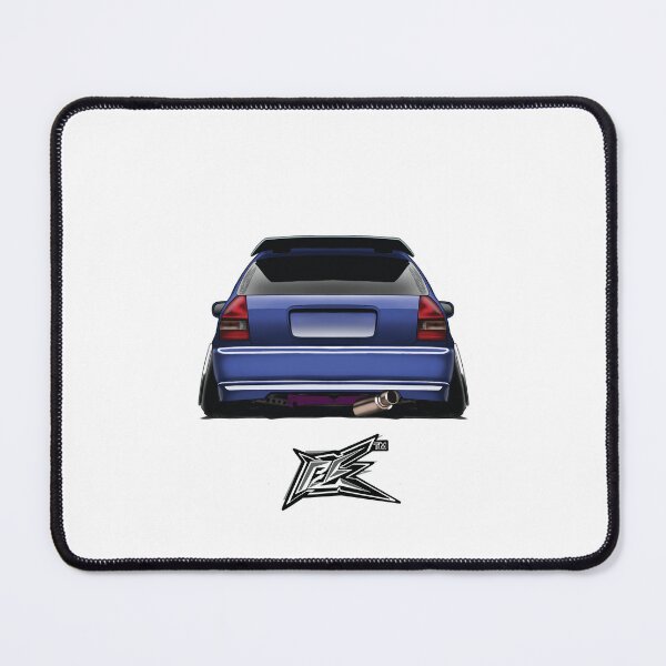 Item preview, rear of civic ek hatchback purple  designed and sold by NaquashM.