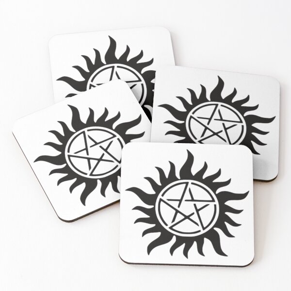 Item preview, Supernatural Protection Tattoo Symbol Design designed and sold by Multicolore.