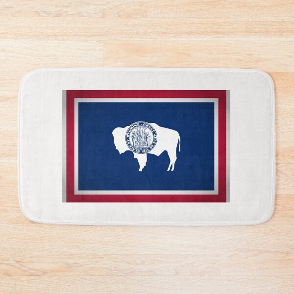 Item preview, Wyoming - Flag of State designed and sold by Amazing States of America.