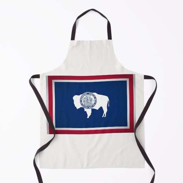Item preview, Wyoming - Flag of State designed and sold by Amazing States of America.