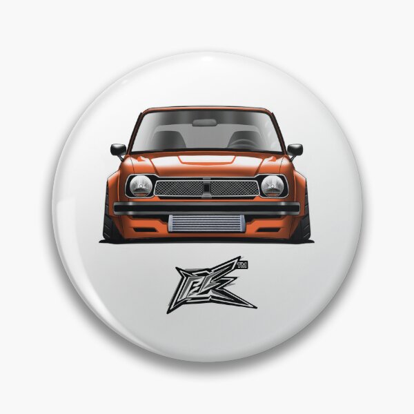 Item preview, 1972 civic cvcc widebody hatchback orange  designed and sold by NaquashM.