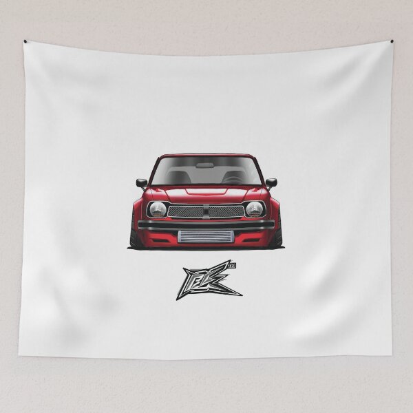 Item preview, 1972 civic cvcc widebody hatchback red  designed and sold by NaquashM.