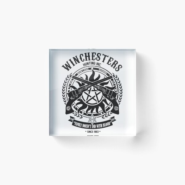 Aperçu de l'œuvre Symbole Winchester Hunting Inc. - Supernatural créée et vendue par Multicolore.