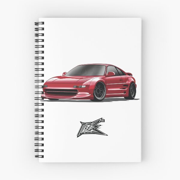 Item preview, toyota mr2 second gen widebody coupe red  designed and sold by NaquashM.