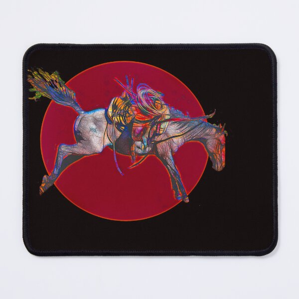Item preview, Red Rock Bucking Horse designed and sold by BerryvineImage.