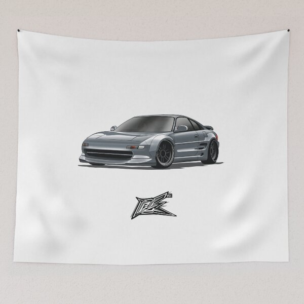 Item preview, toyota mr2 second gen widebody coupe gray  designed and sold by NaquashM.