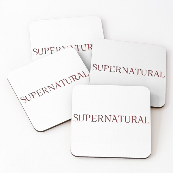 Aperçu de l'œuvre Design Titre Rouge Supernatural créée et vendue par Multicolore.