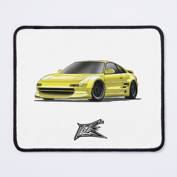 Item preview, toyota mr2 second gen widebody coupe yellow  designed and sold by NaquashM.