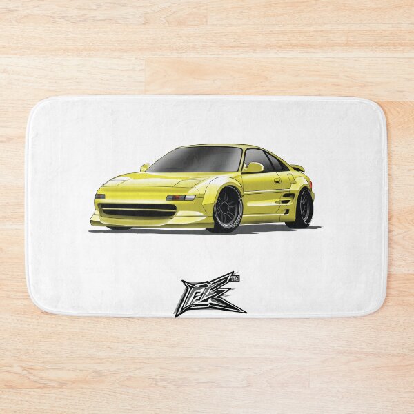 Item preview, toyota mr2 second gen widebody coupe yellow  designed and sold by NaquashM.