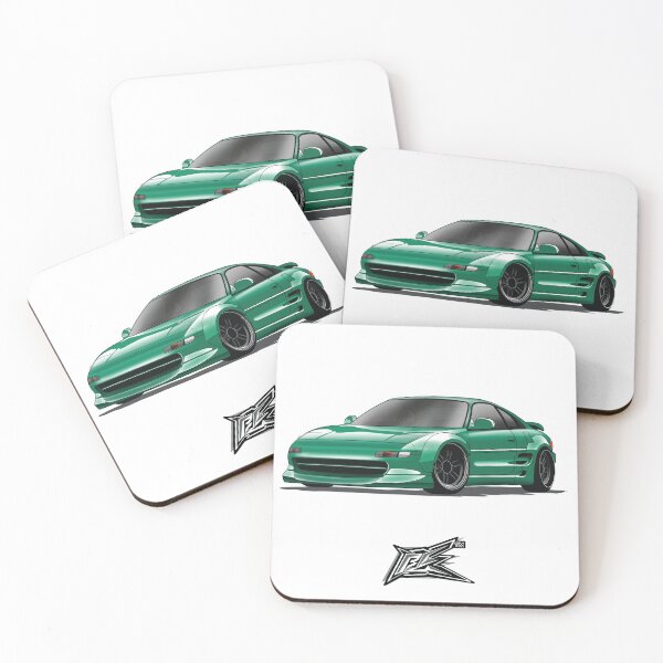 Item preview, toyota mr2 second gen widebody coupe green  designed and sold by NaquashM.