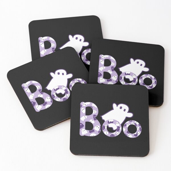 Item preview, Halloween BOO Ghost Text art 5 designed and sold by ClearAndHappy.