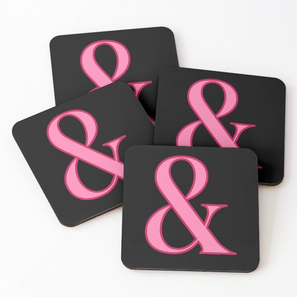 Item preview, Pink Ampersand Symbol designed and sold by Jeallan Designs.