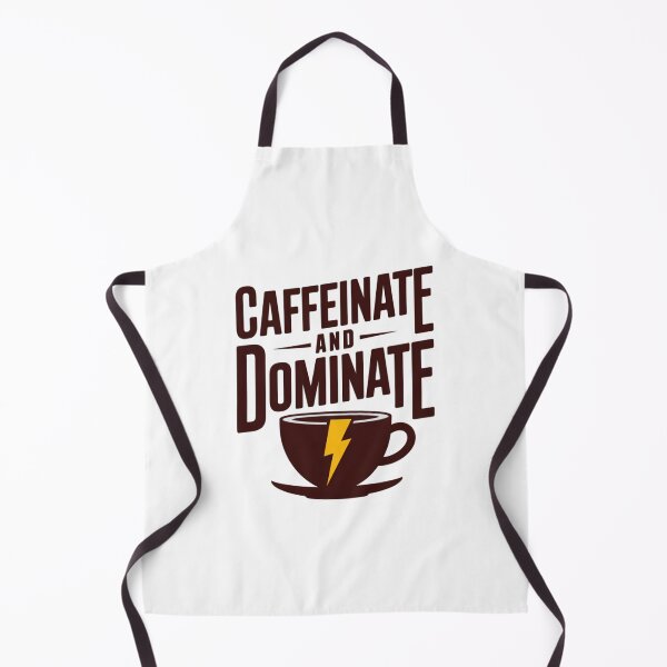 Item preview, Funny artwork for coffeelovers: Caffeinate and Dominate designed and sold by Davideus.