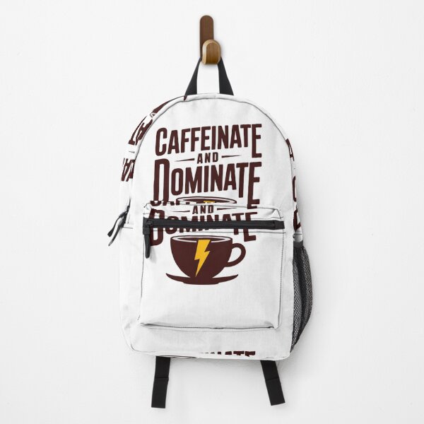Item preview, Funny artwork for coffeelovers: Caffeinate and Dominate designed and sold by Davideus.