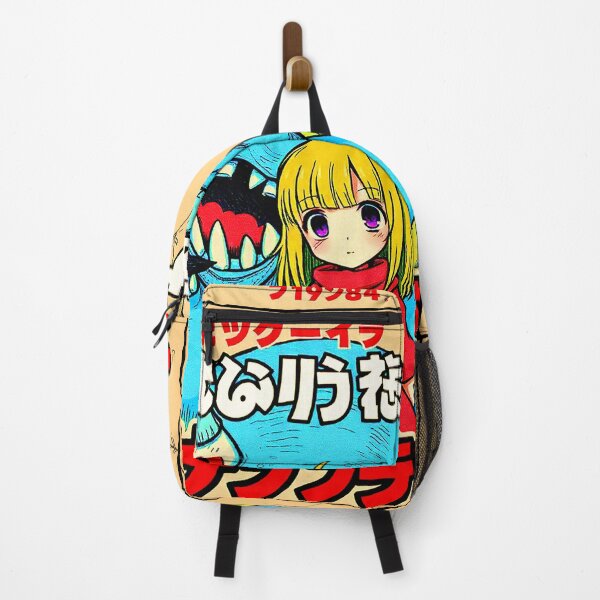 Item preview, Retro Monster Girl Design Japanese Manga Aesthetic designed and sold by AnimeMangaGirls.