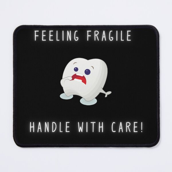 Item preview, Feeling fragile, handle with care! Puzzled dental implant designed and sold by UN-FUR-GETTABLE.