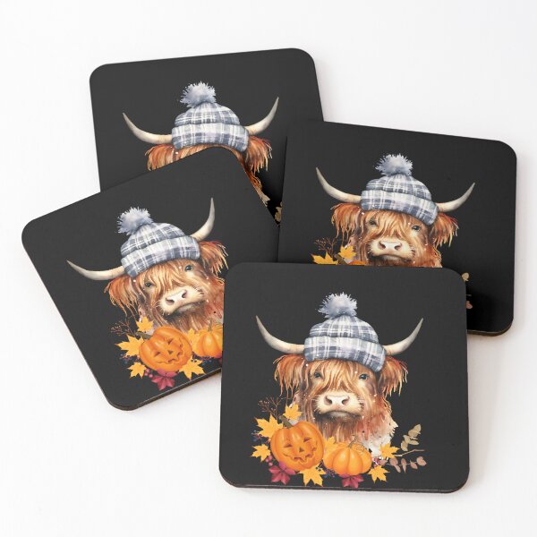 Item preview,  Hay There Pumpkin Highlander cow Halloween Thanksgiving designed and sold by MilkyForest.