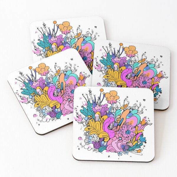 Item preview, Abstract Floral Burst designed and sold by trendteezstore.