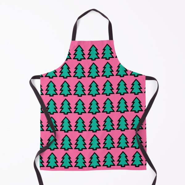 Item preview, Pink & Turquoise Forest Pine Tree Pattern designed and sold by tonymagnerart.