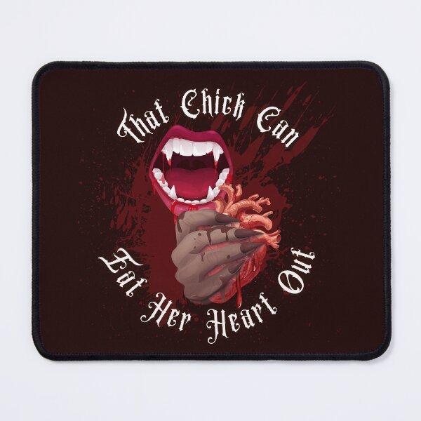 Item preview, The Chick Can Eat Her Heart Out designed and sold by MrsGGallery.