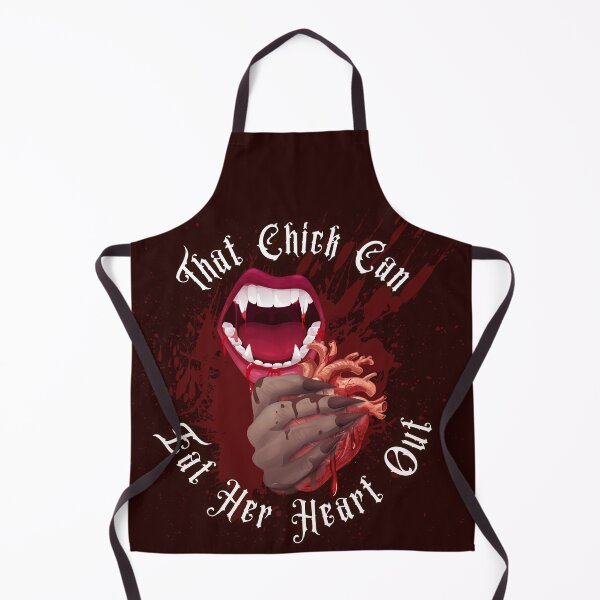 Item preview, The Chick Can Eat Her Heart Out designed and sold by MrsGGallery.