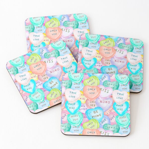 Item preview, Conversation Heart Pile designed and sold by HematiteDesign.