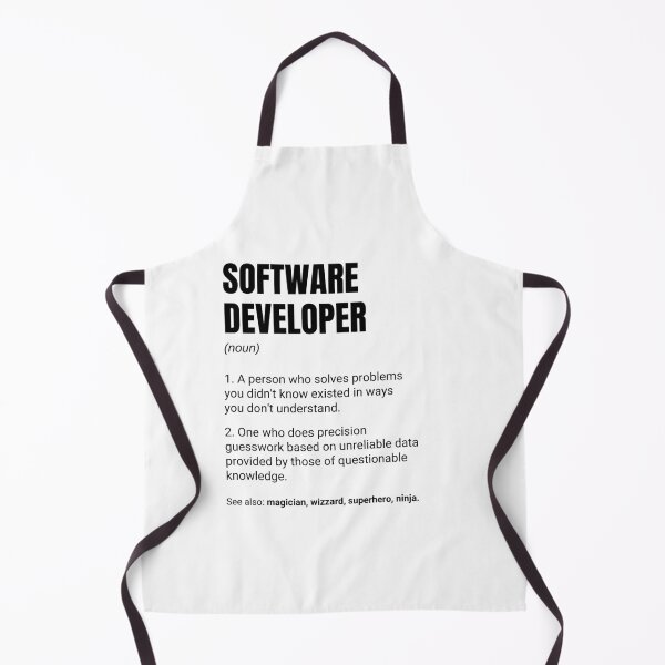 Item preview, Software Developer Definition Funny Engineer designed and sold by CuteLovelyDesigns.