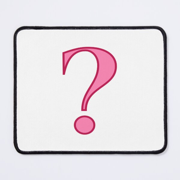Item preview, Pink Question Mark Symbol designed and sold by Jeallan Designs.