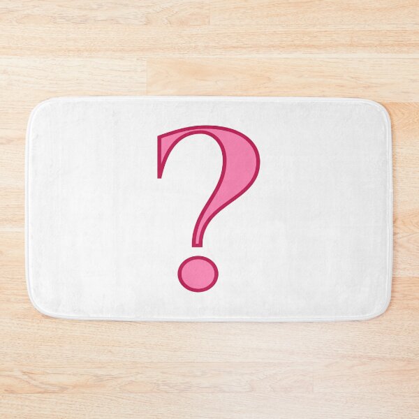 Item preview, Pink Question Mark Symbol designed and sold by Jeallan Designs.