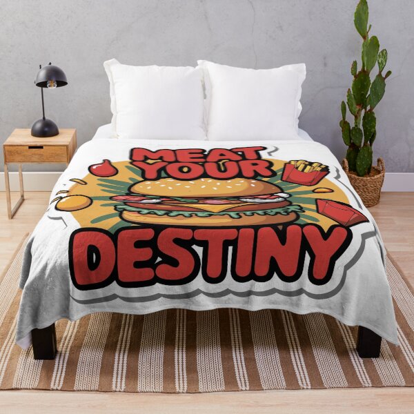 Item preview, Sticker T-Shirt Design Trending: Meat Your Destiny designed and sold by ForeverPrintsOK.