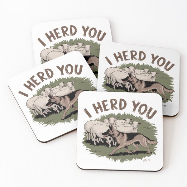 Item preview, German shepherd design: I Herd You designed and sold by Davideus.