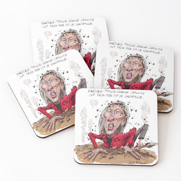 Item preview, Marjorie Taylor Greene Caricature designed and sold by IanBakerToons.