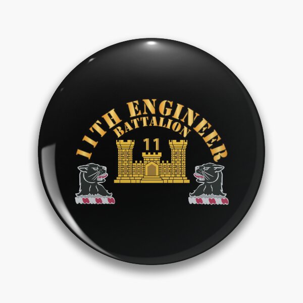 Item preview, 11th Engineer Battalion - Hat X 300 designed and sold by Military Insignia Products.