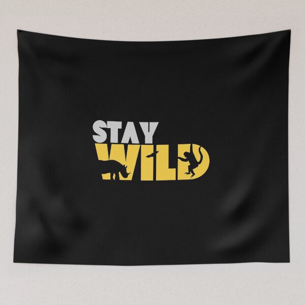 Item preview, Embrace Your Untamed Spirit with Our 'STAY WILD' Design! designed and sold by Colorful-Garden.