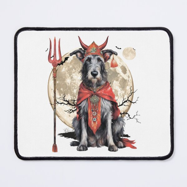 Item preview, A dog dressed as a devil. Full moon. designed and sold by MagelliShop.