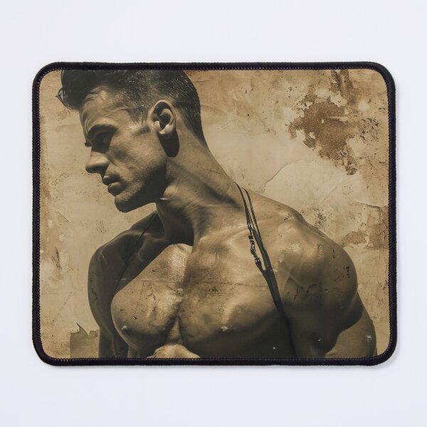 Item preview, Muscular Men in Retro Style, Strength and Elegance designed and sold by Piotrek0001.