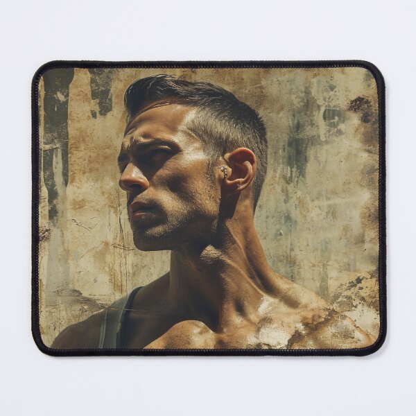 Item preview, Muscular Men in Retro Style, Strength and Elegance designed and sold by Piotrek0001.