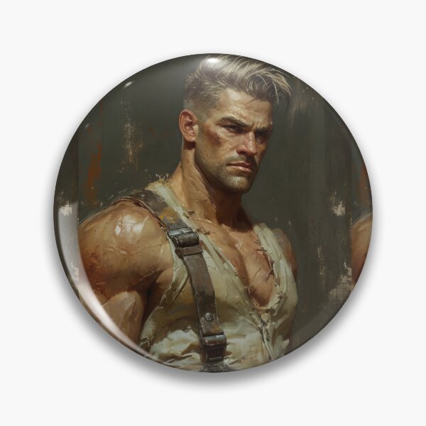 Item preview, Muscular Men in Retro Style, Strength and Elegance designed and sold by Piotrek0001.