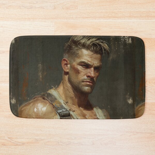 Item preview, Muscular Men in Retro Style, Strength and Elegance designed and sold by Piotrek0001.
