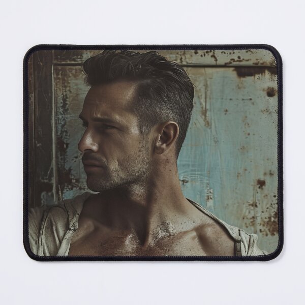 Item preview, Muscular Men in Retro Style, Strength and Elegance designed and sold by Piotrek0001.