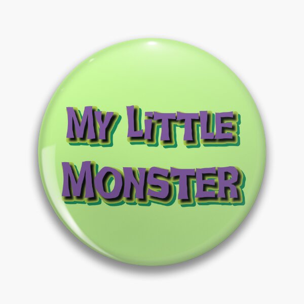 Item preview, My Little Monster - Cute Retro Halloween Typography - Little Monster Halloween Costume - Cute Monsters - Fun Halloween - My Little Monster designed and sold by TheIconShop.