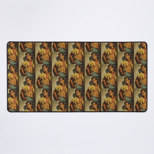 Item preview, Muscular Men in Retro Style, Strength and Elegance designed and sold by Piotrek0001.