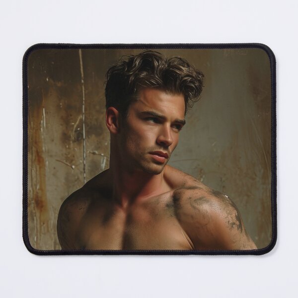 Item preview, Muscular Men in Retro Style, Strength and Elegance designed and sold by Piotrek0001.