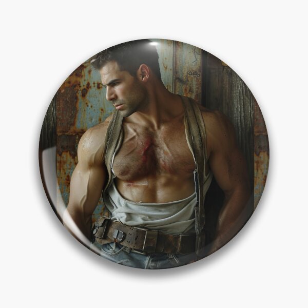 Item preview, Muscular Men in Retro Style, Strength and Elegance designed and sold by Piotrek0001.