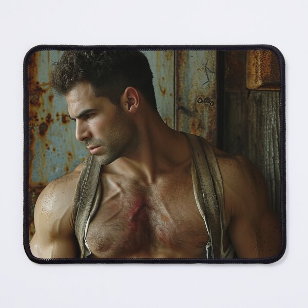 Item preview, Muscular Men in Retro Style, Strength and Elegance designed and sold by Piotrek0001.