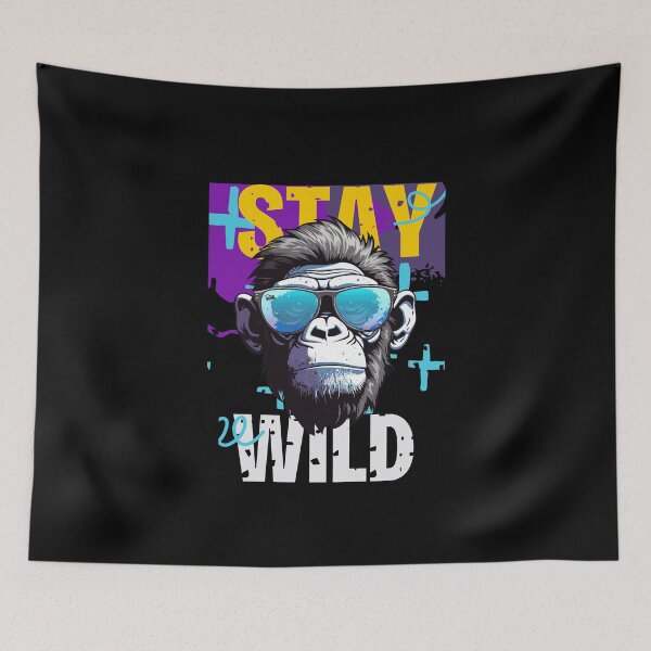 Item preview, Embrace Your Untamed Spirit with Our 'STAY WILD' Design! designed and sold by Colorful-Garden.