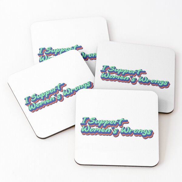 Item preview, I Support Women's Wrongs | Lime Green designed and sold by Leo-Stride.