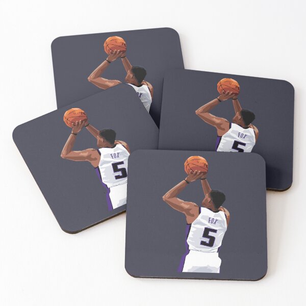 Item preview, De'Aaron Fox Vector Back above Waist Qiangy designed and sold by qiangdade.