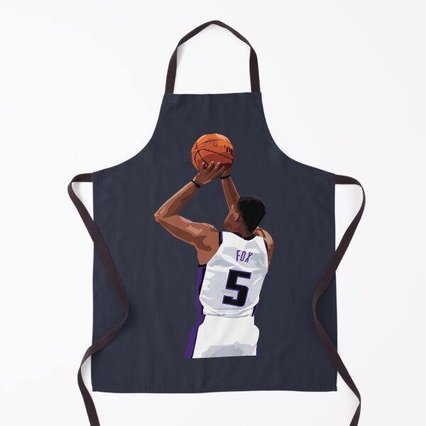 Item preview, De'Aaron Fox Vector Back above Waist Qiangy designed and sold by qiangdade.