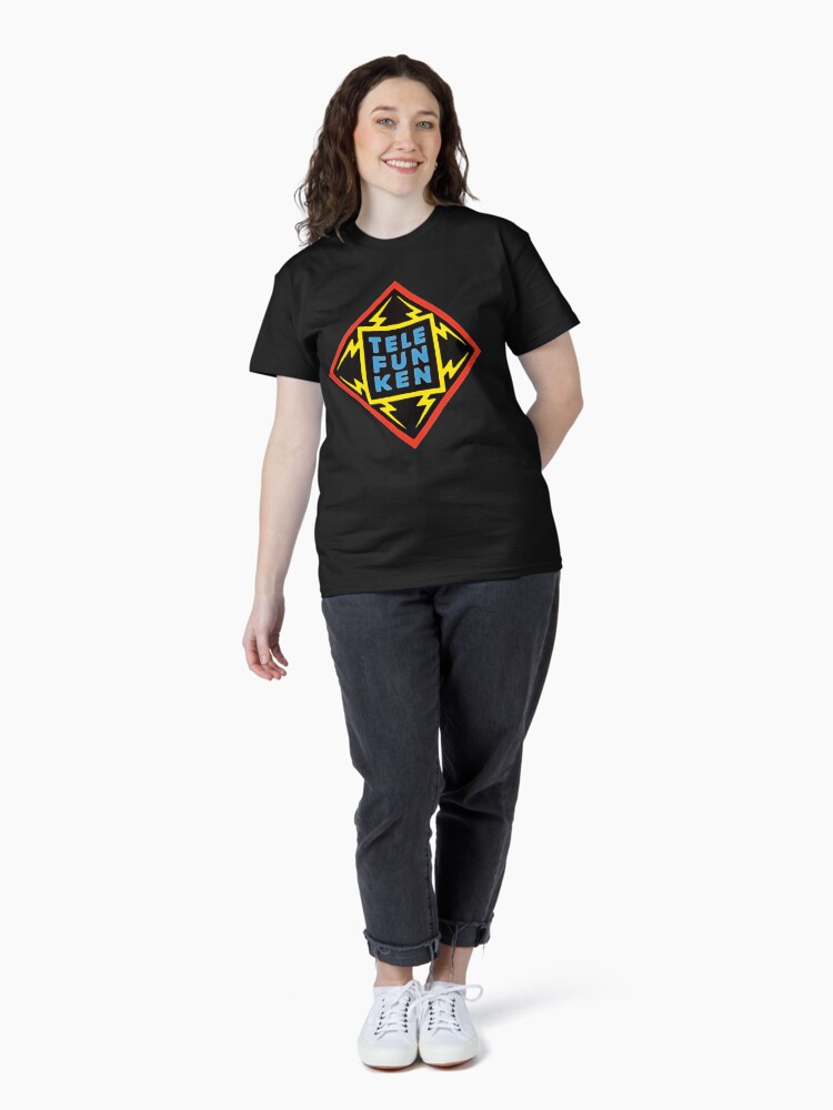 Thumbnail 4 of 7, Classic T-Shirt, Telefunken Logo in tri color designed and sold by empanadilla.